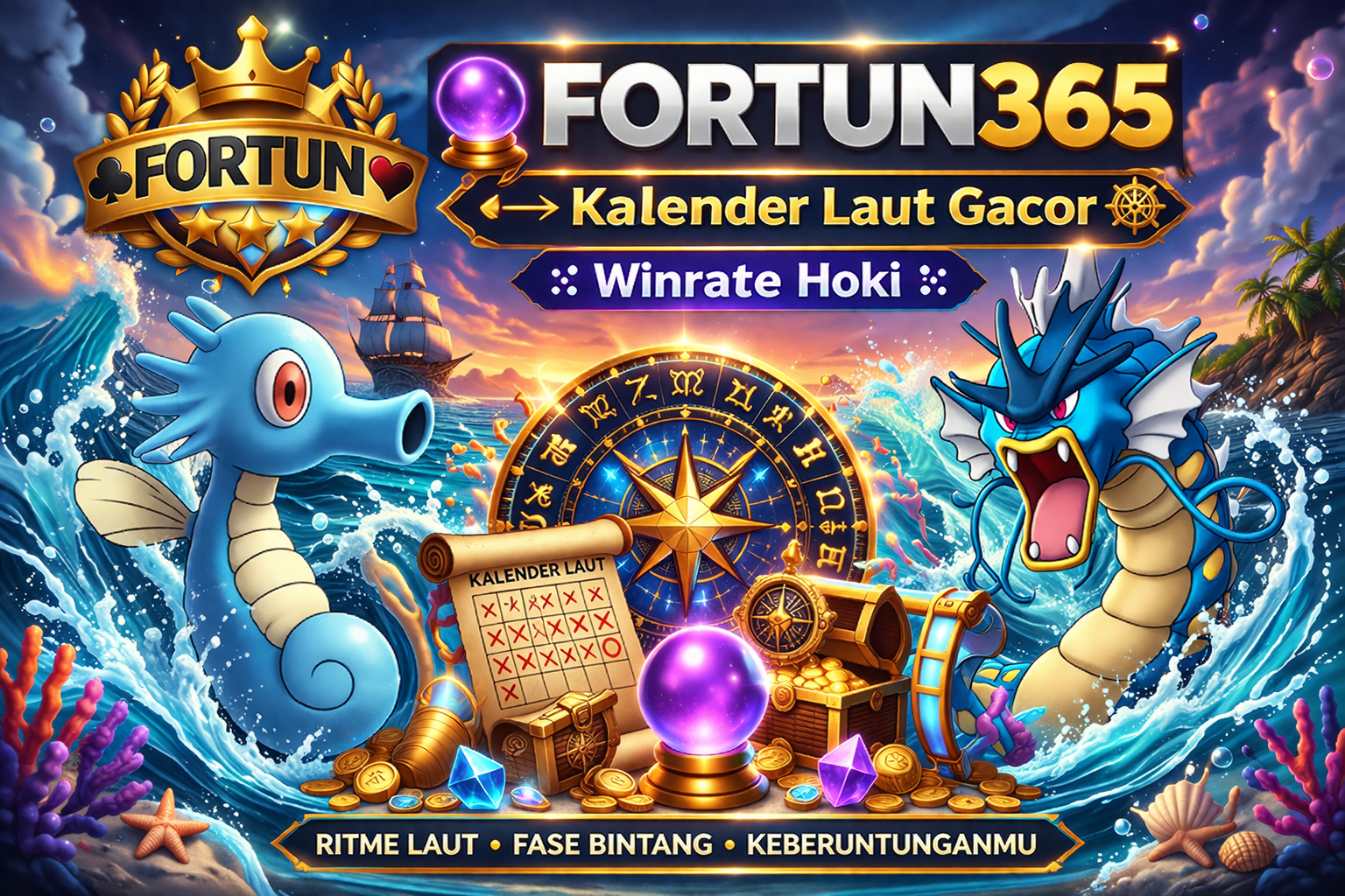 🔮 FORTUN365 ⟴ Kalender Laut Gacor ∷ Winrate Hoki 