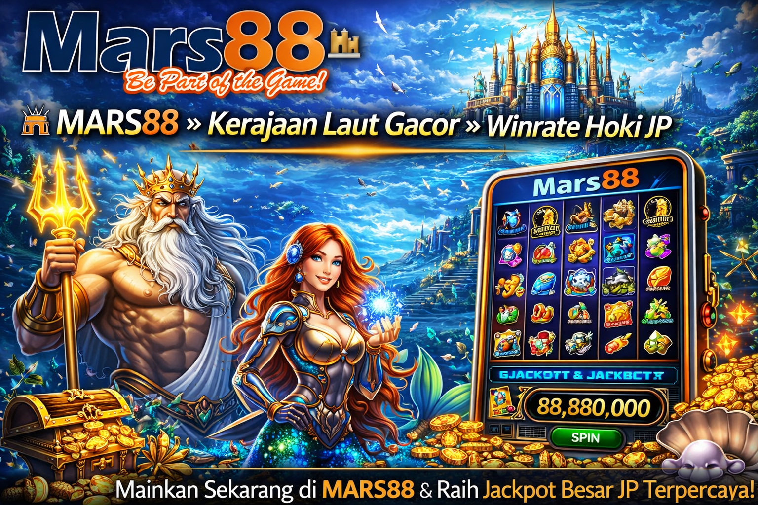 MARS88 Lapak Situs Game & Bandar Slot Online Amanah 2026